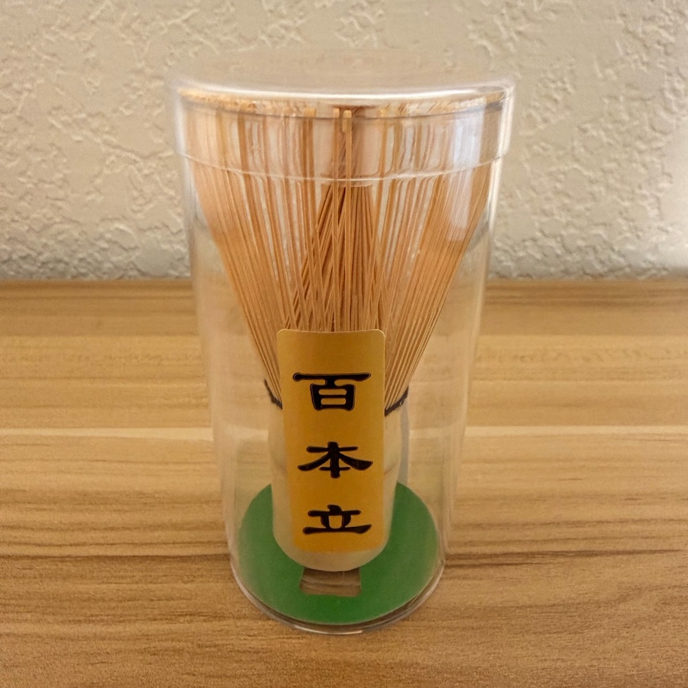 Bamboo Matcha Tea Whisk Sealed New in Case Japan Japanese Tool Drink